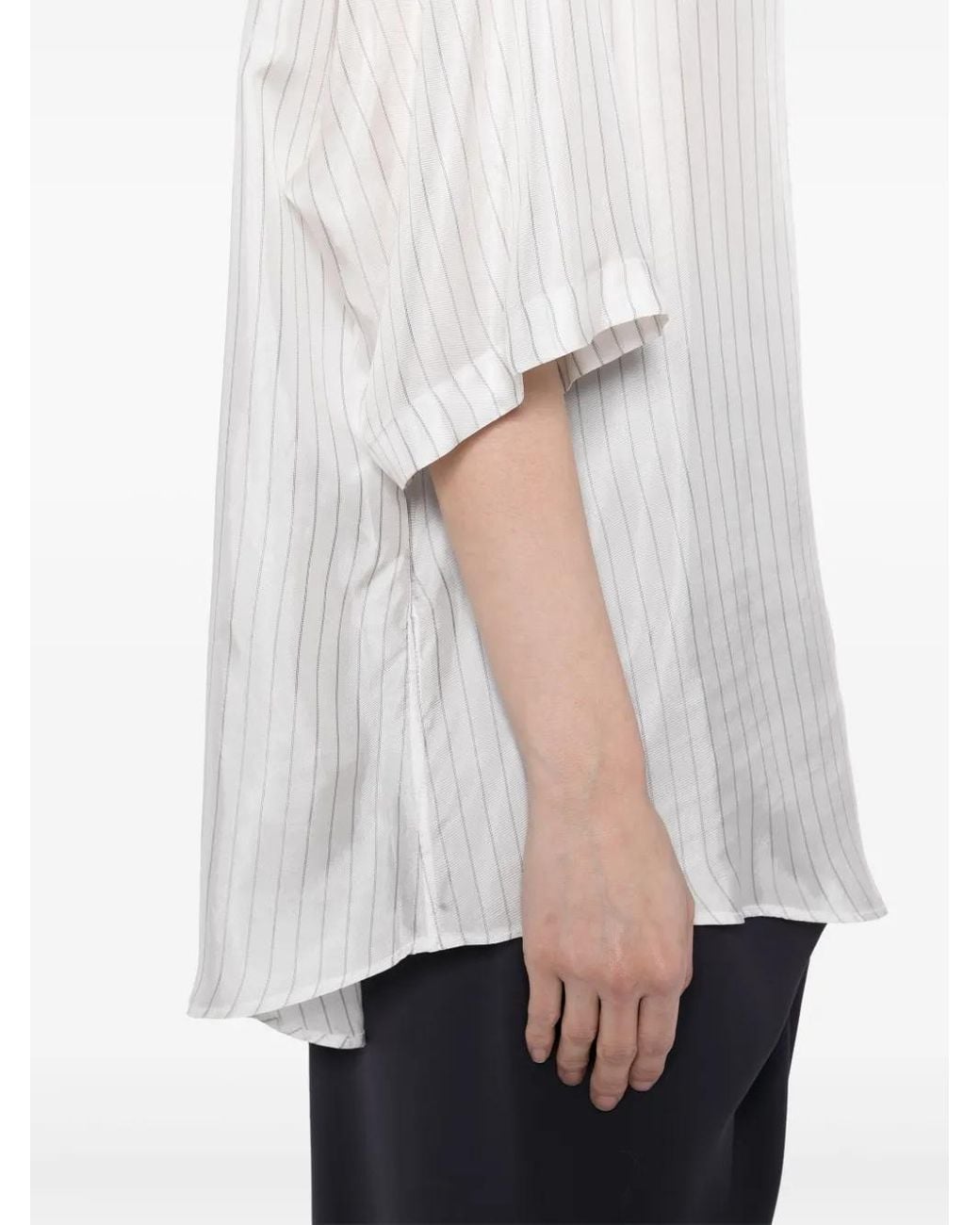 Camicia Lunga di ALAINPAUL in White
