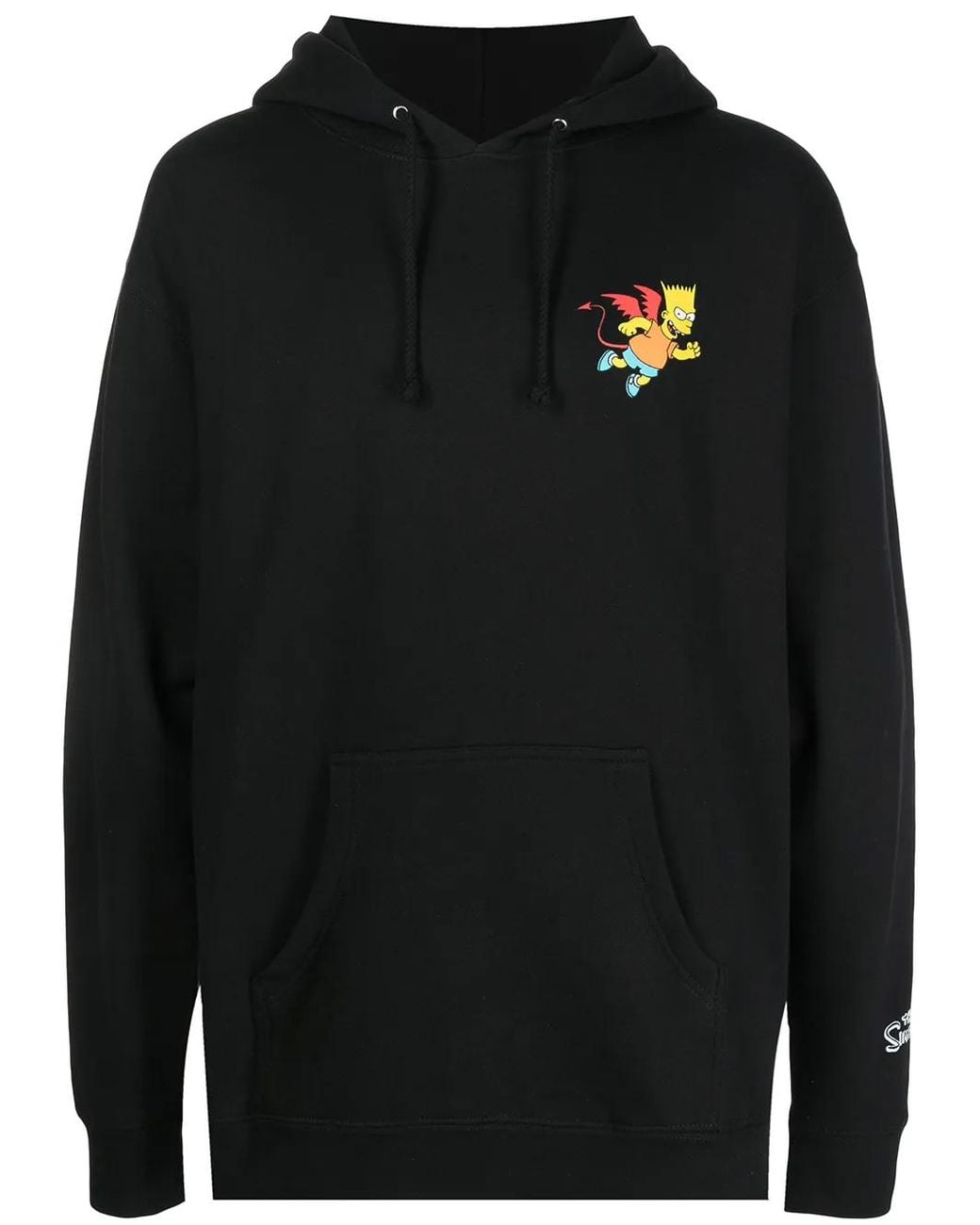 Market Black Devil Arc Graphic-Print Hoodie for men