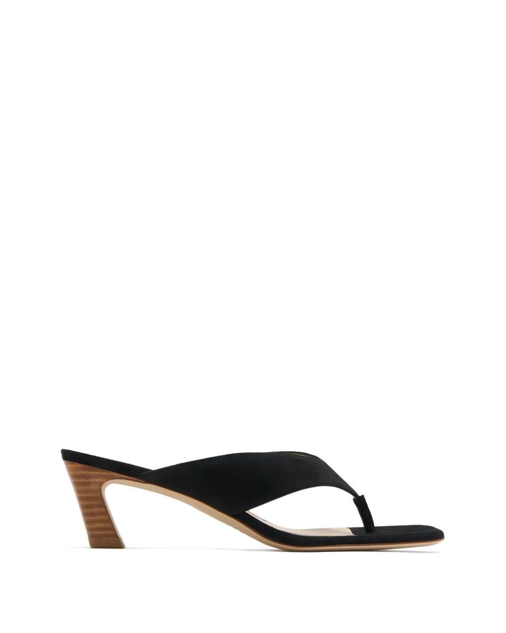Sandali Stassi Infradito di Stuart Weitzman in Black
