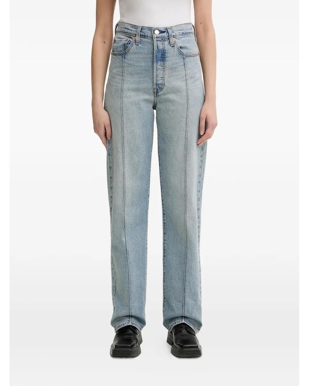 Levi's Blue Ribcage Jeans