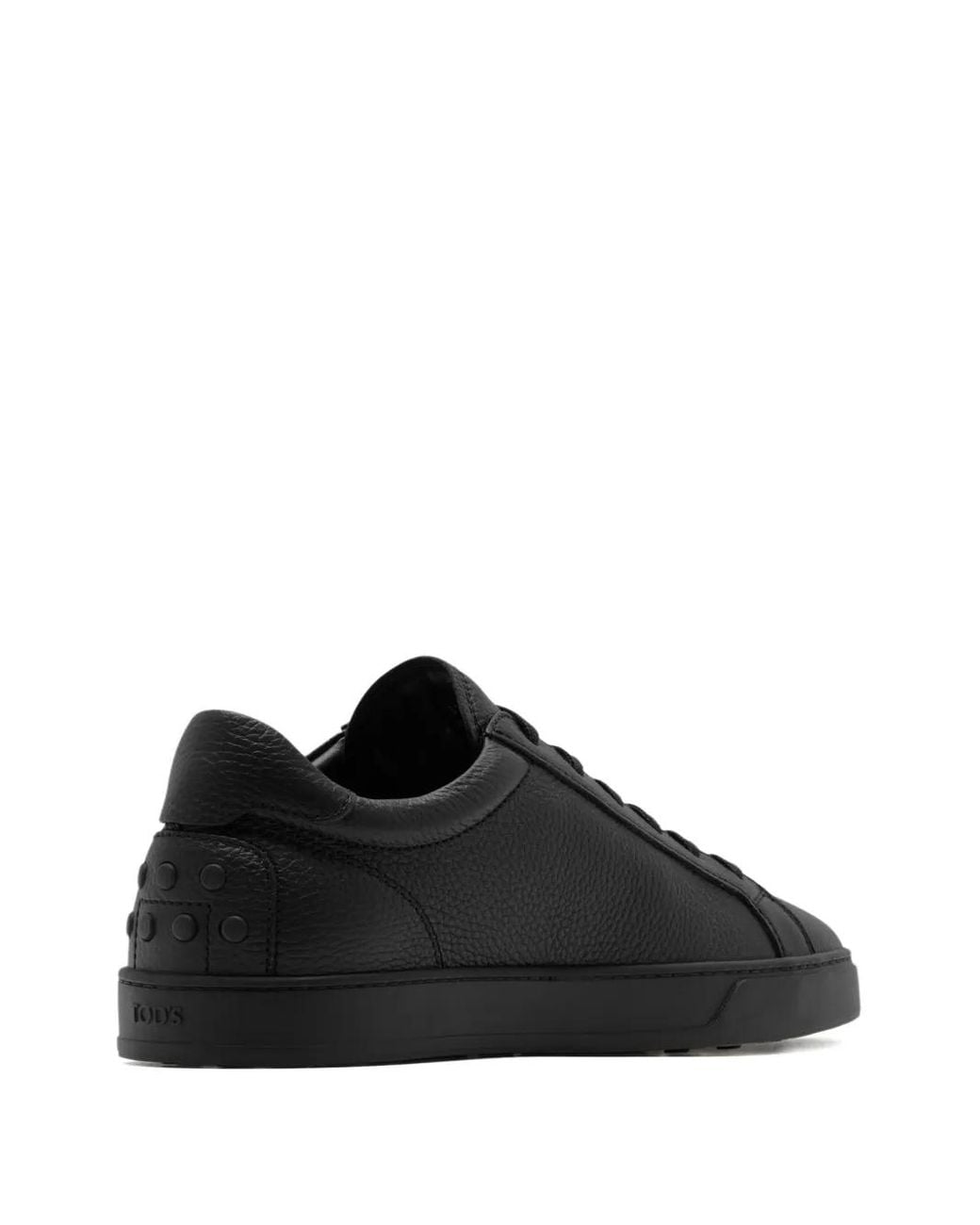 Tod's Black Pebbled Sneakers for men