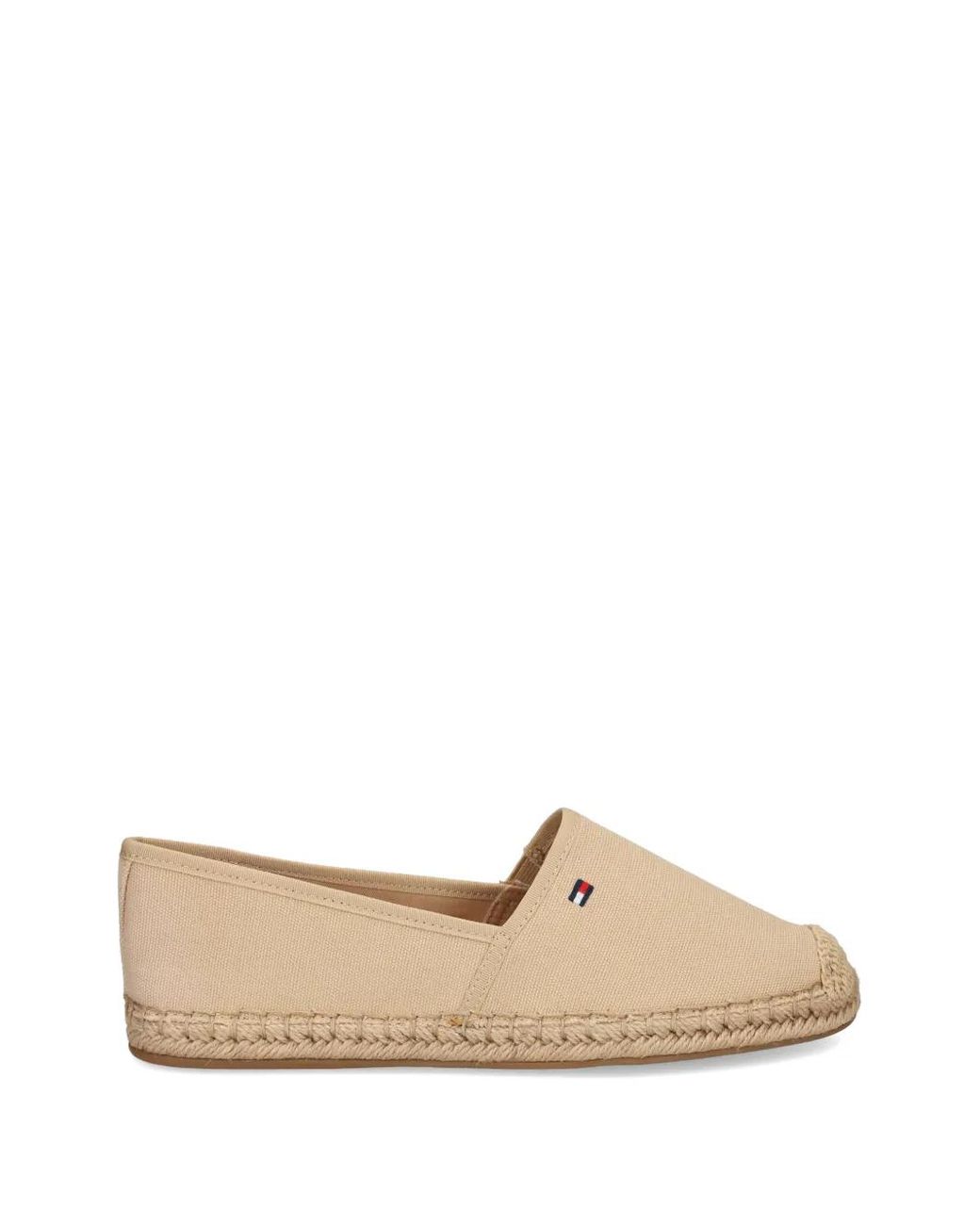 Tommy Hilfiger Natural Woven Trim Espadrilles