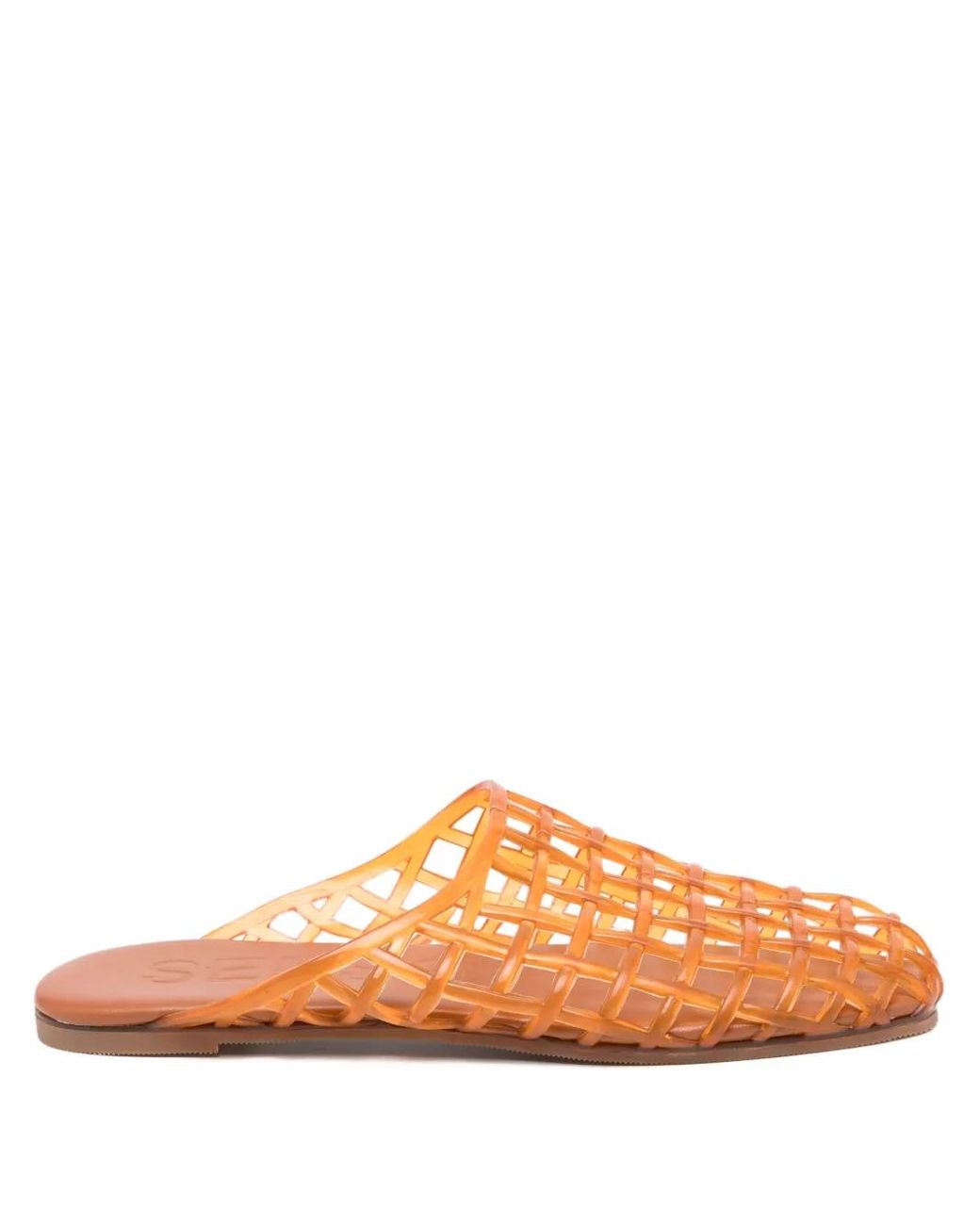 Senso Orange Mules Jacey