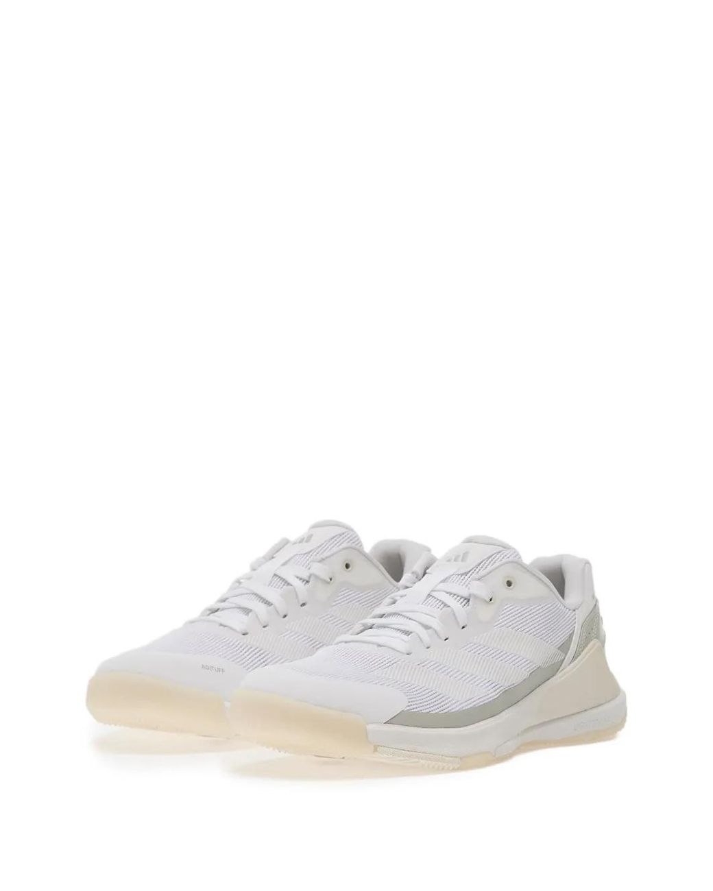 Adidas White Crazyquick Lightstrike Padel Sneakers