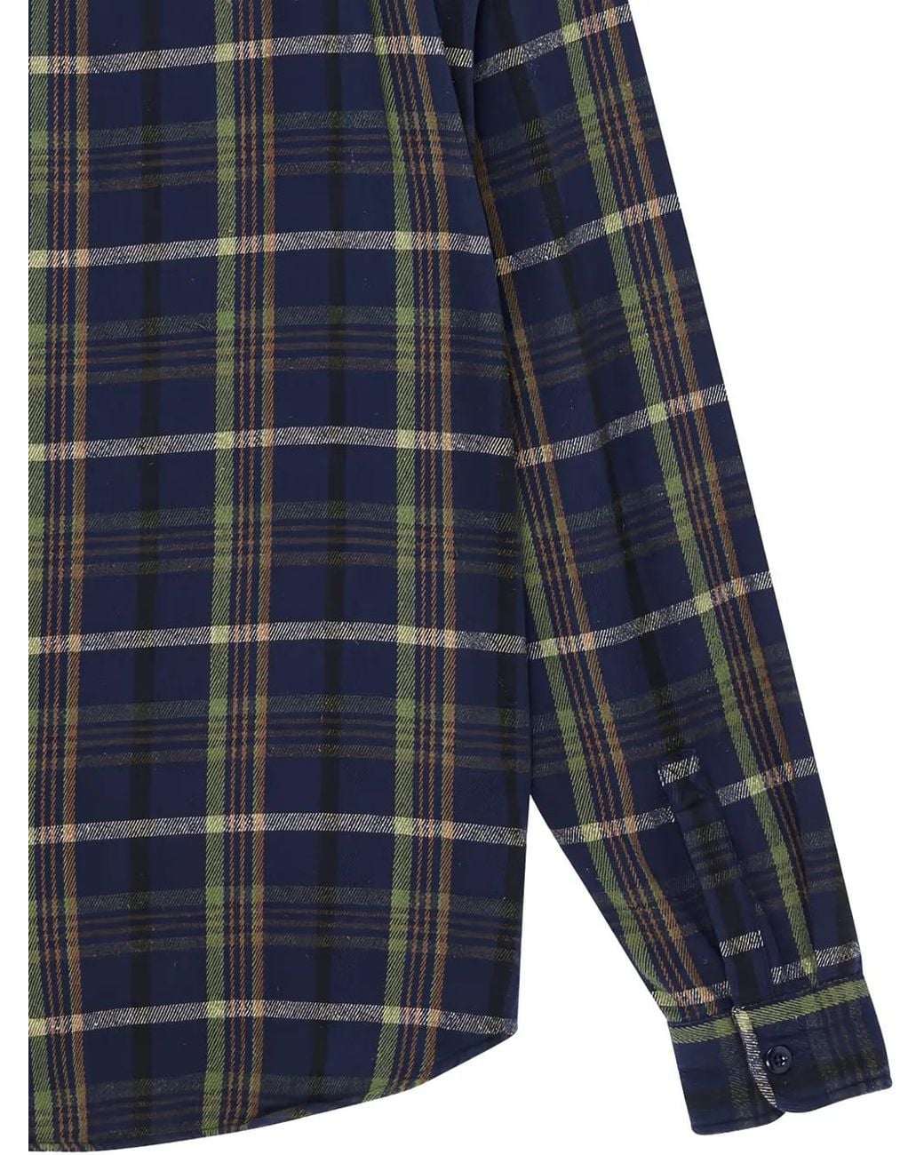 Deus Ex Machina Blue Vacay Check-Motif Shirt for men