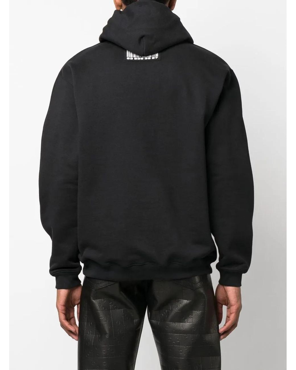 VTMNTS Hoodie Mit Logo-Patch in Black für Herren