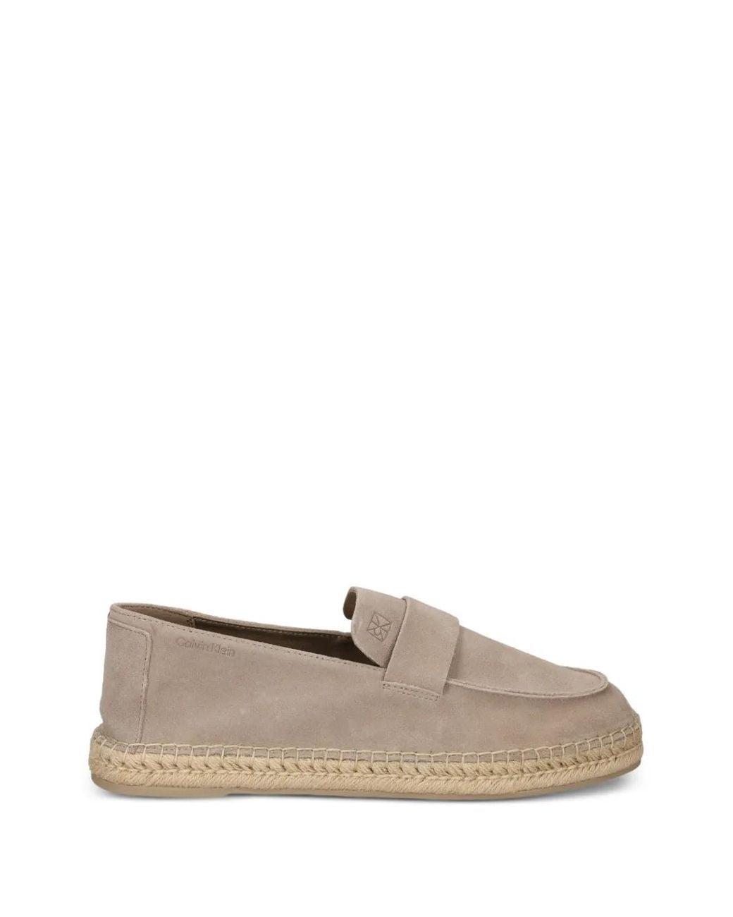 Calvin Klein Espadrilles Aus Wildleder in Natural für Herren