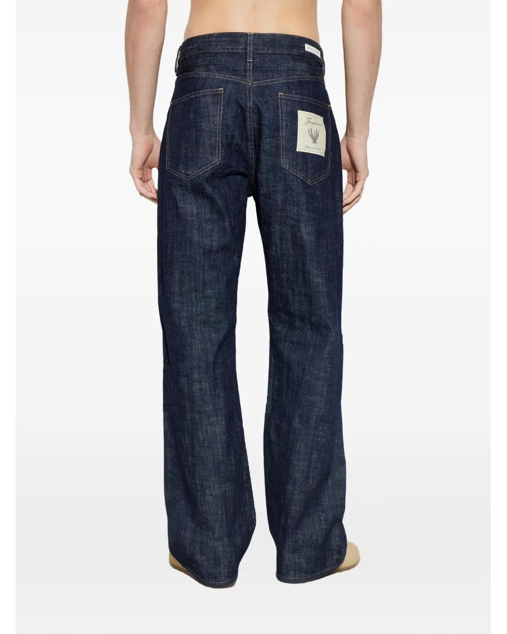 Jacquemus Blue De-Nîmes Straight Jeans for men