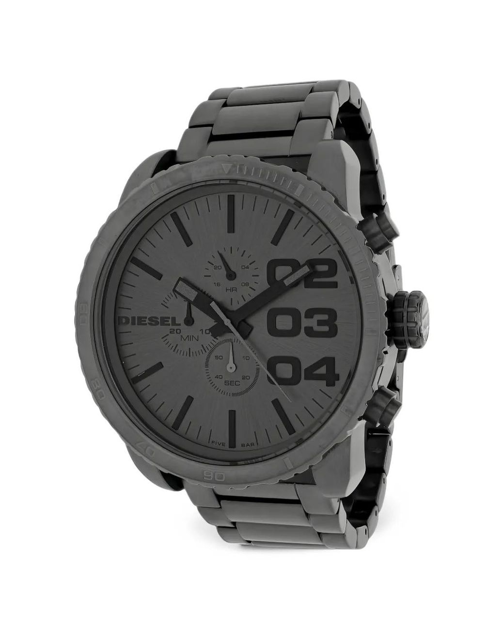 DIESEL Gray Advanced 51Mm Watch for men