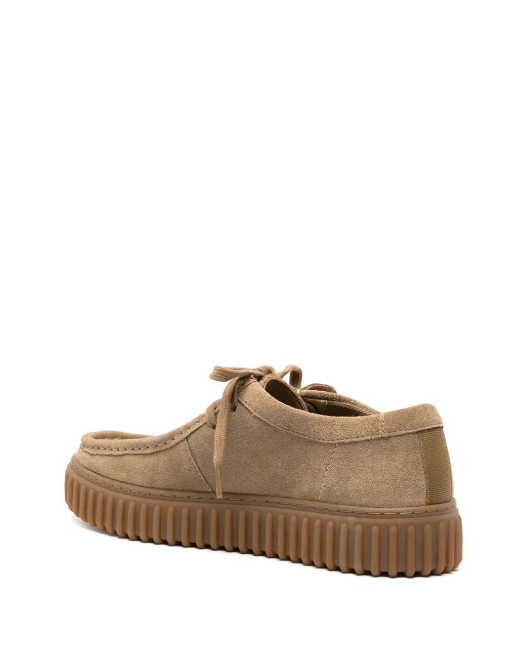 Clarks Brown Torhill Suede Loafers for men