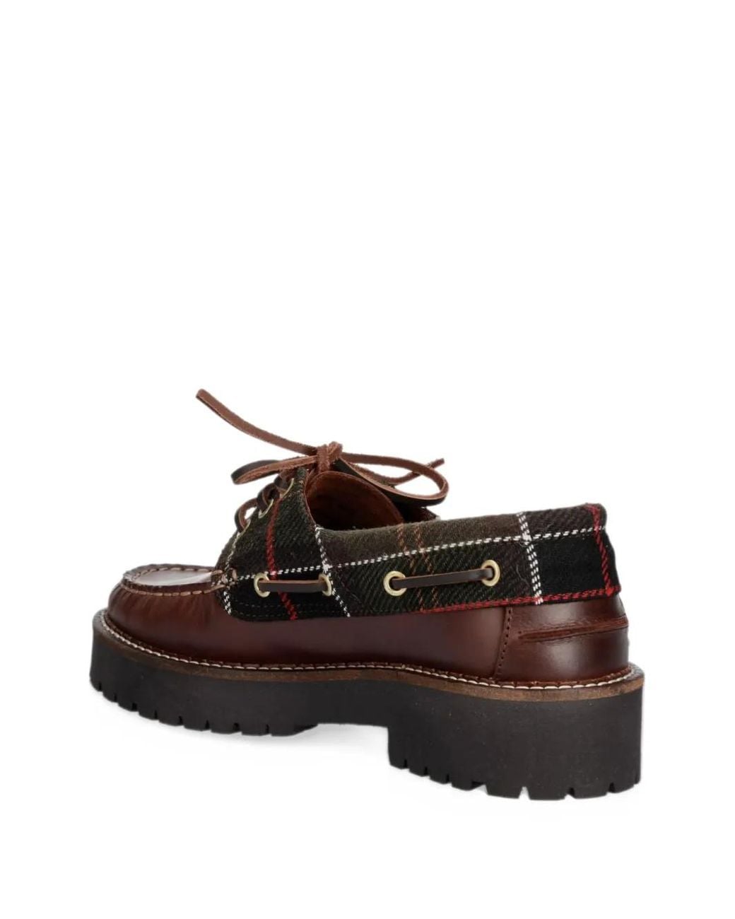 Barbour Brown Darras Boat Shoes
