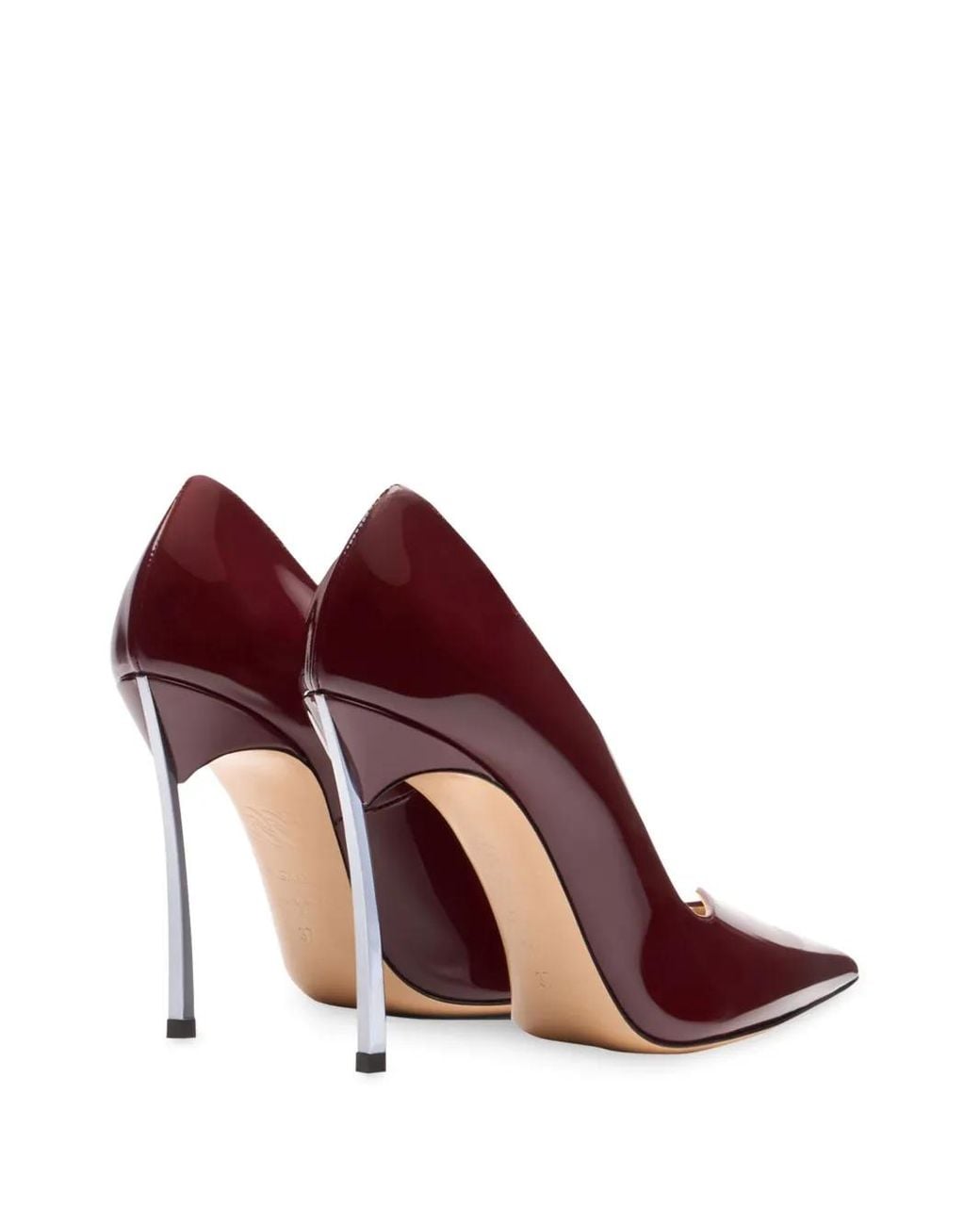 Casadei Purple 100Mm Superblade Pumps