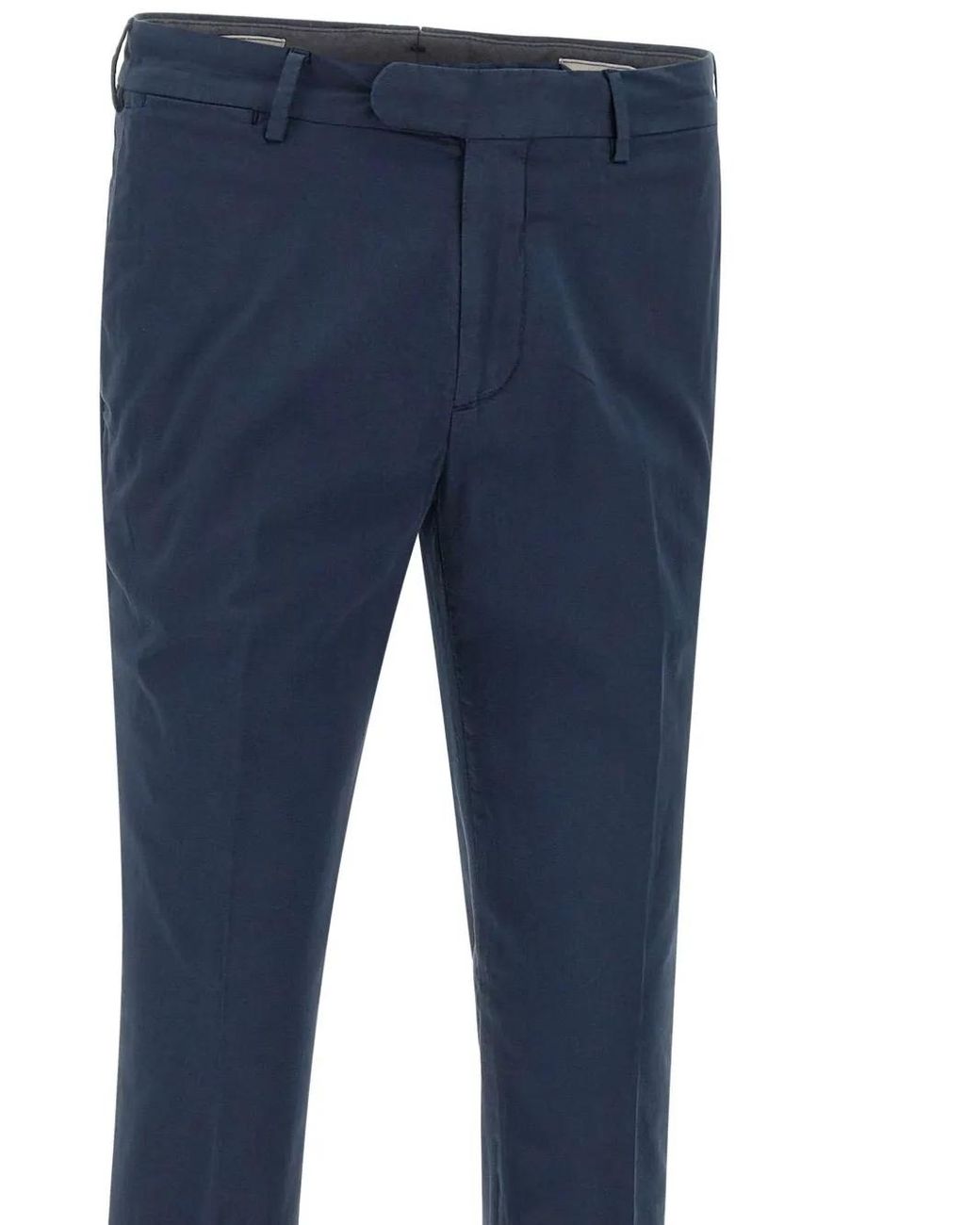 Devore Blue Tailored Trousers for men