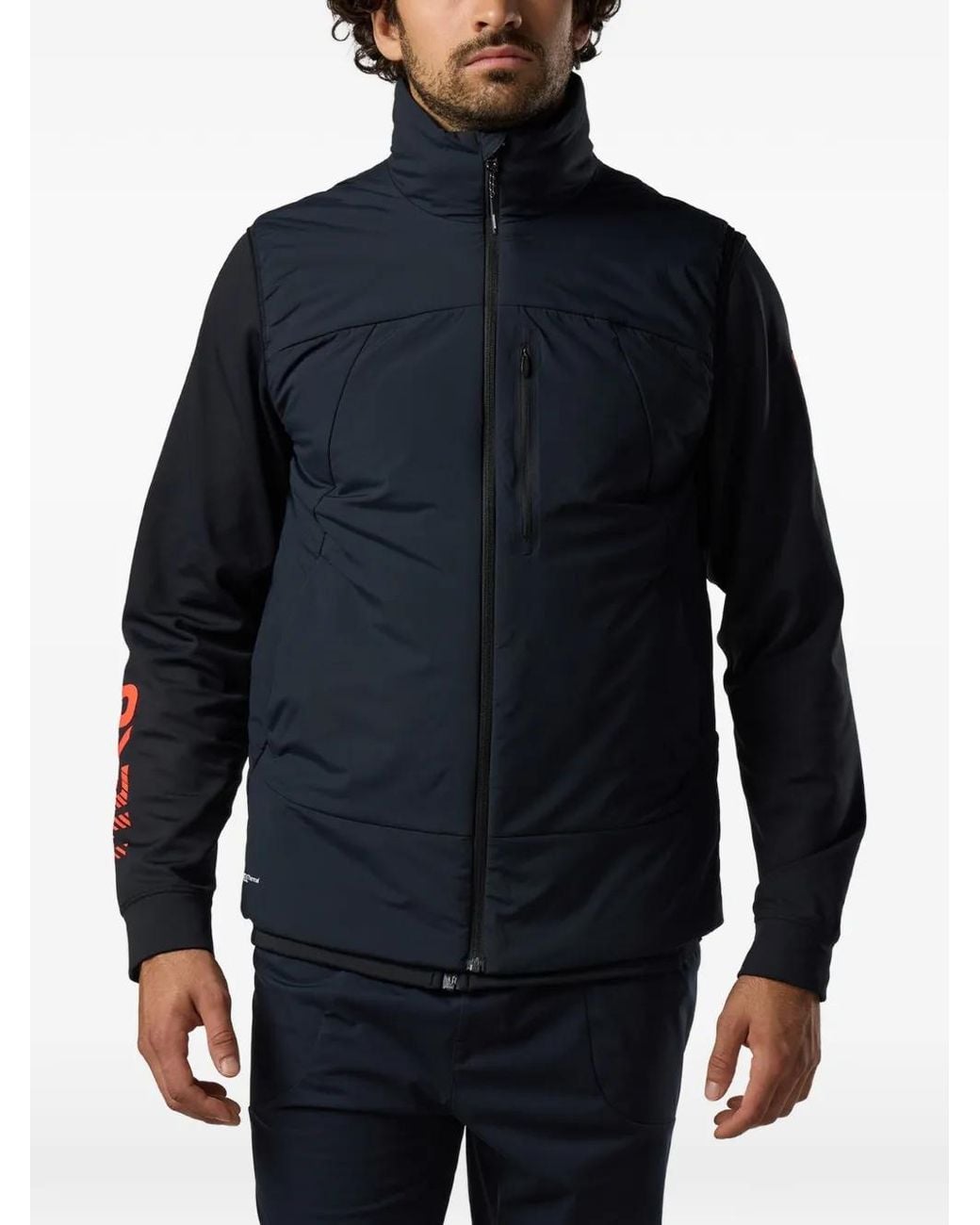 Rossignol Blue Opside Zip-Up Vest for men