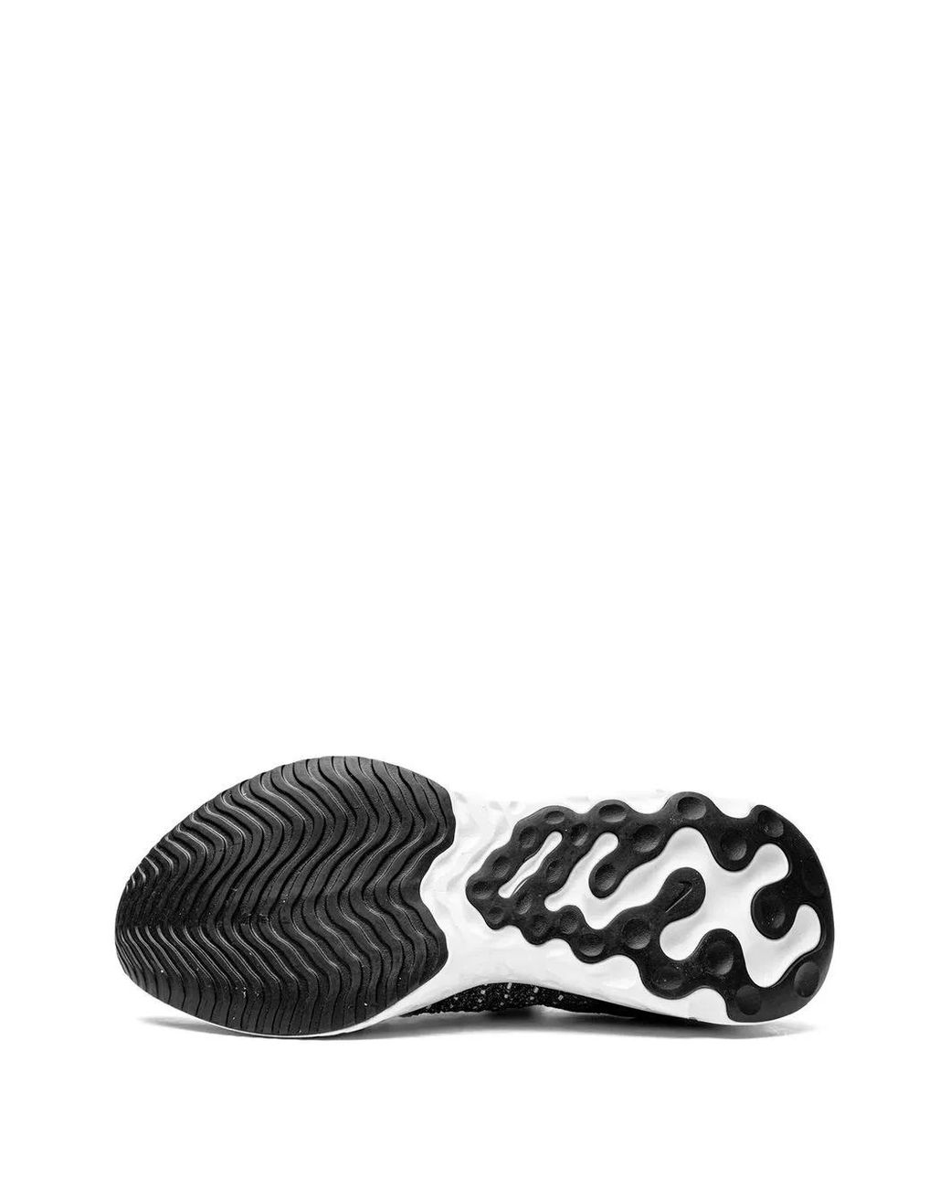 Nike White React Phantom Run Flyknit Sneakers