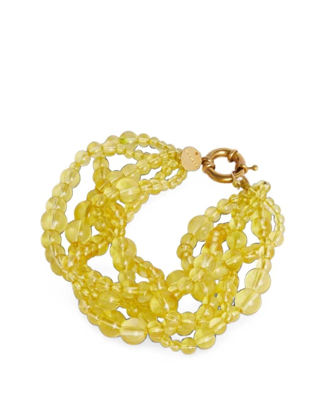 Momoní Metallic Murphey Beaded Braided Bracelet