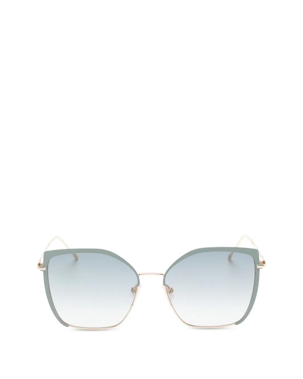 Boss Metallic Cat-Eye Sunglasses