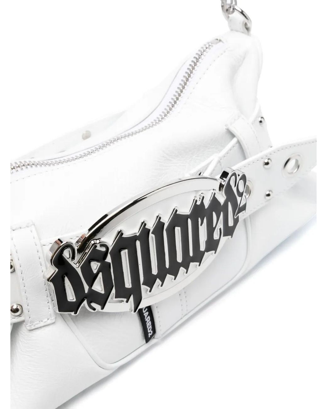 DSquared² White Gothic Schultertasche