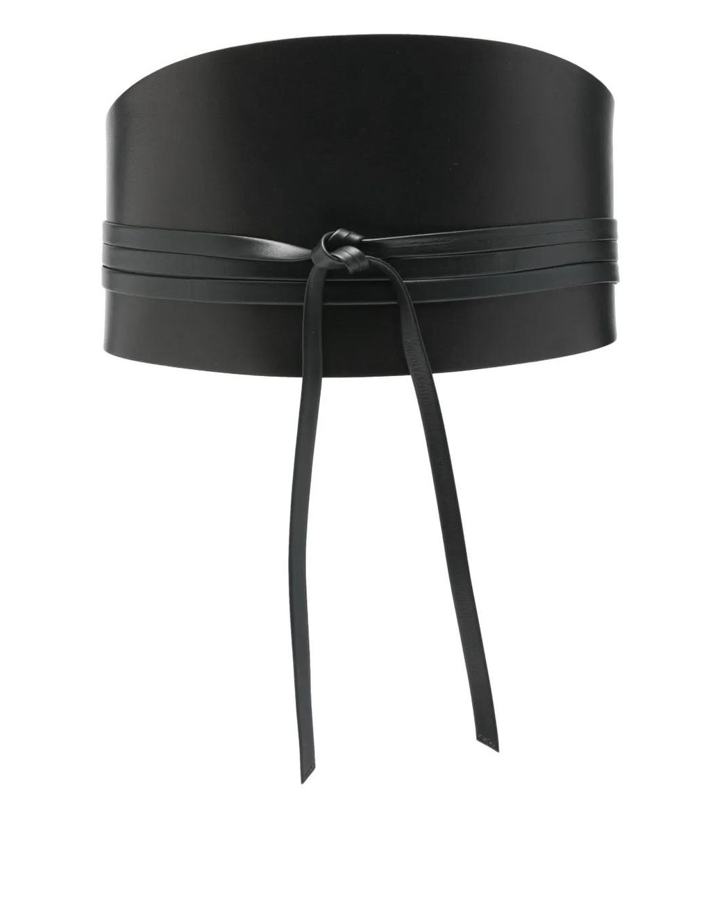 DEHANCHE Black Undone Corset Belt