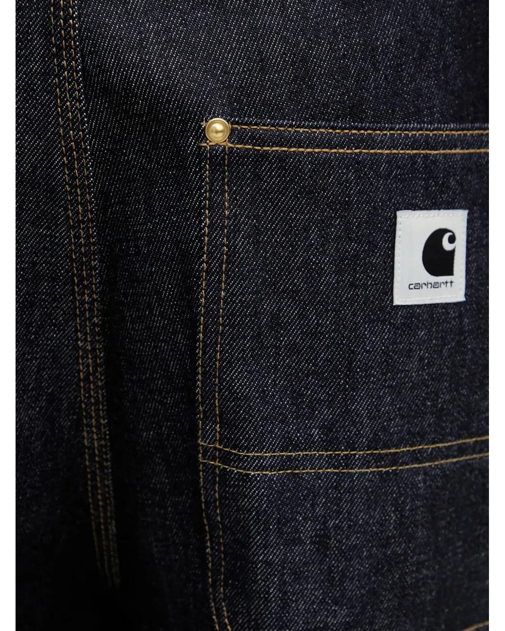 Carhartt Black Nixon Double Knee Denim Shorts
