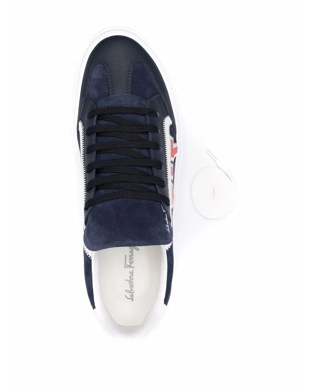 Baskets Borg 5 Ferragamo pour homme en coloris Blue