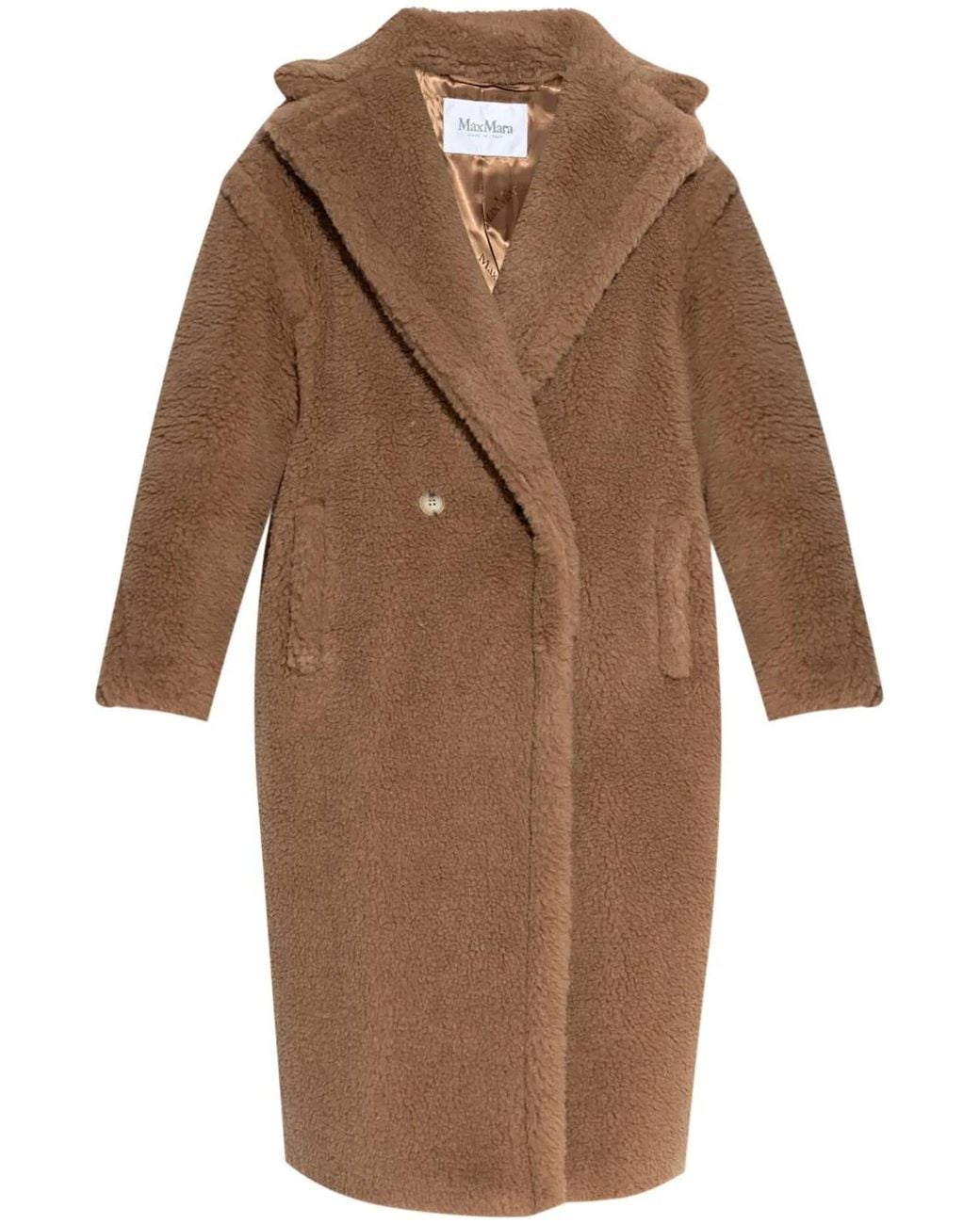 Max Mara Brown Teddy Bear Icon Coat