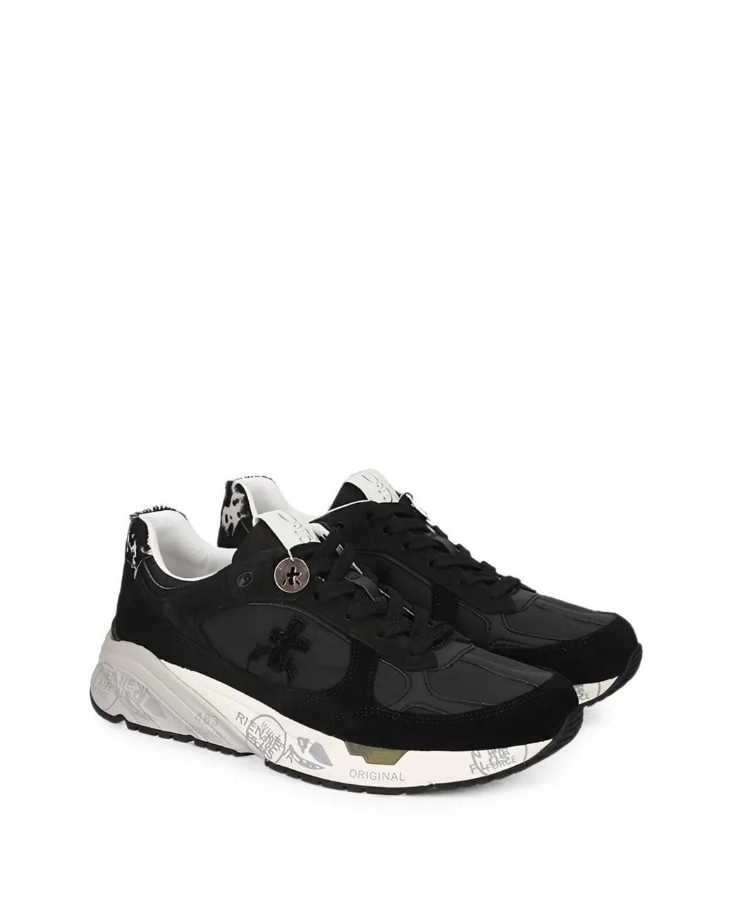 Premiata Black Mased 8512 Sneakers