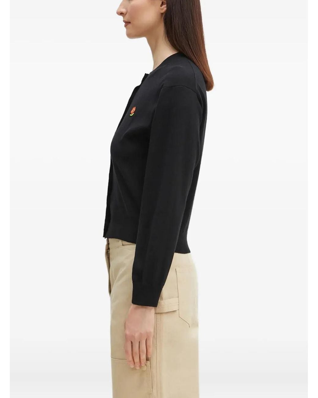 KENZO Natural Wool Cardigan