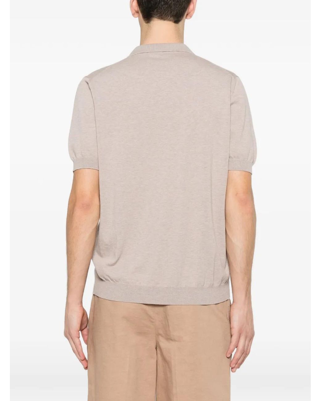 Tagliatore White Keith Polo Shirt for men