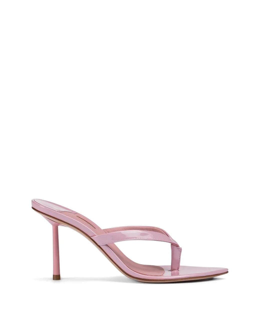 Le Silla Pink Gisele Thong-Strap Sandals