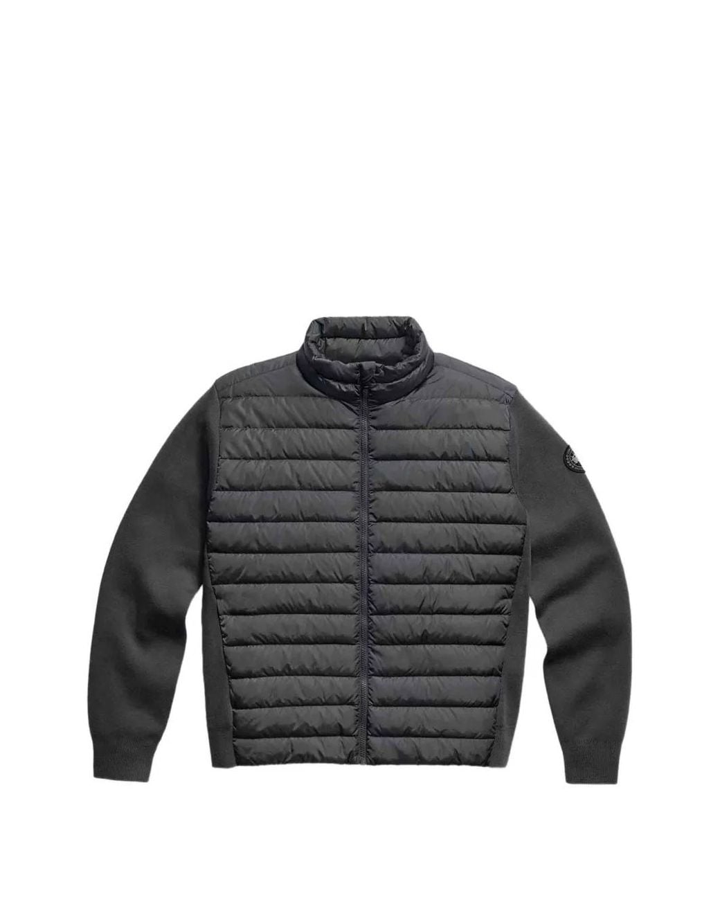 Canada Goose Gray Hybridge Flavio Quilted Jacket for men