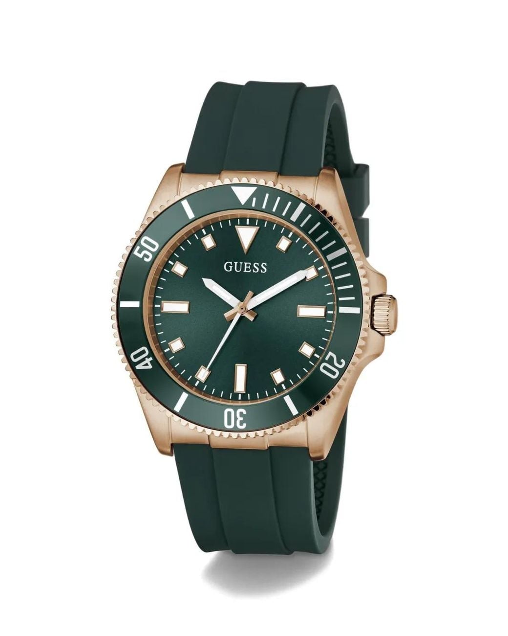 Guess Green Montre Cliff 43 Mm for men