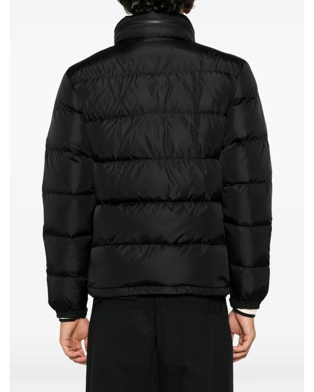 Chaqueta Acolchada Con Capucha Aspesi de hombre de color Black