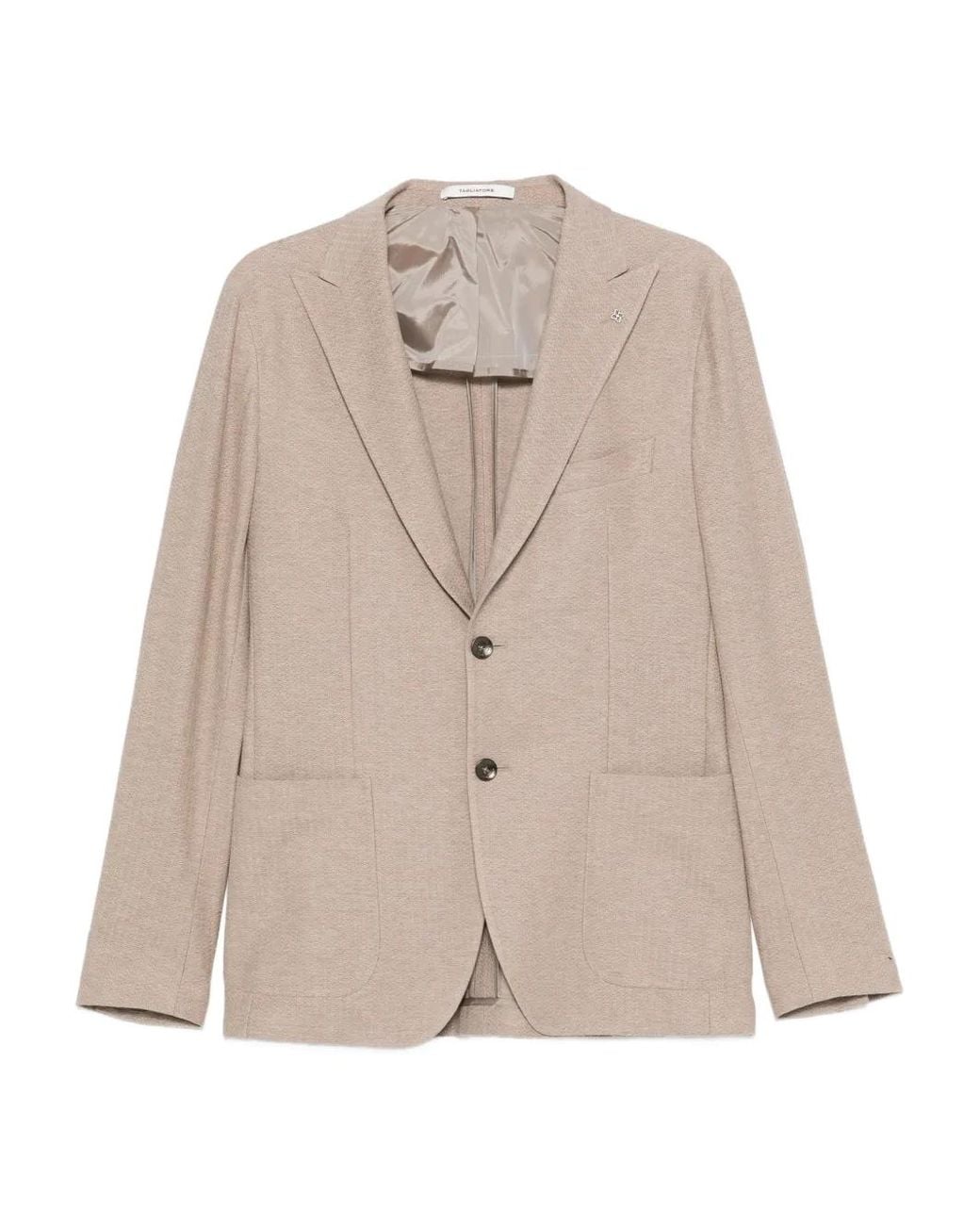 Tagliatore Natural Two-Button Blazer for men