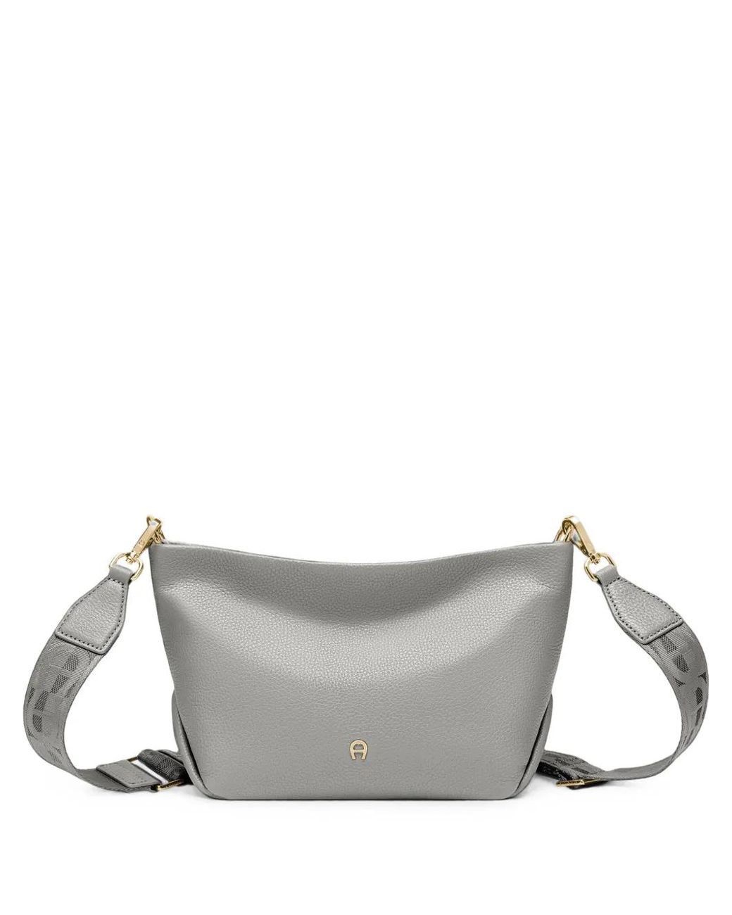 Aigner Gray Paola Shoulder Bag