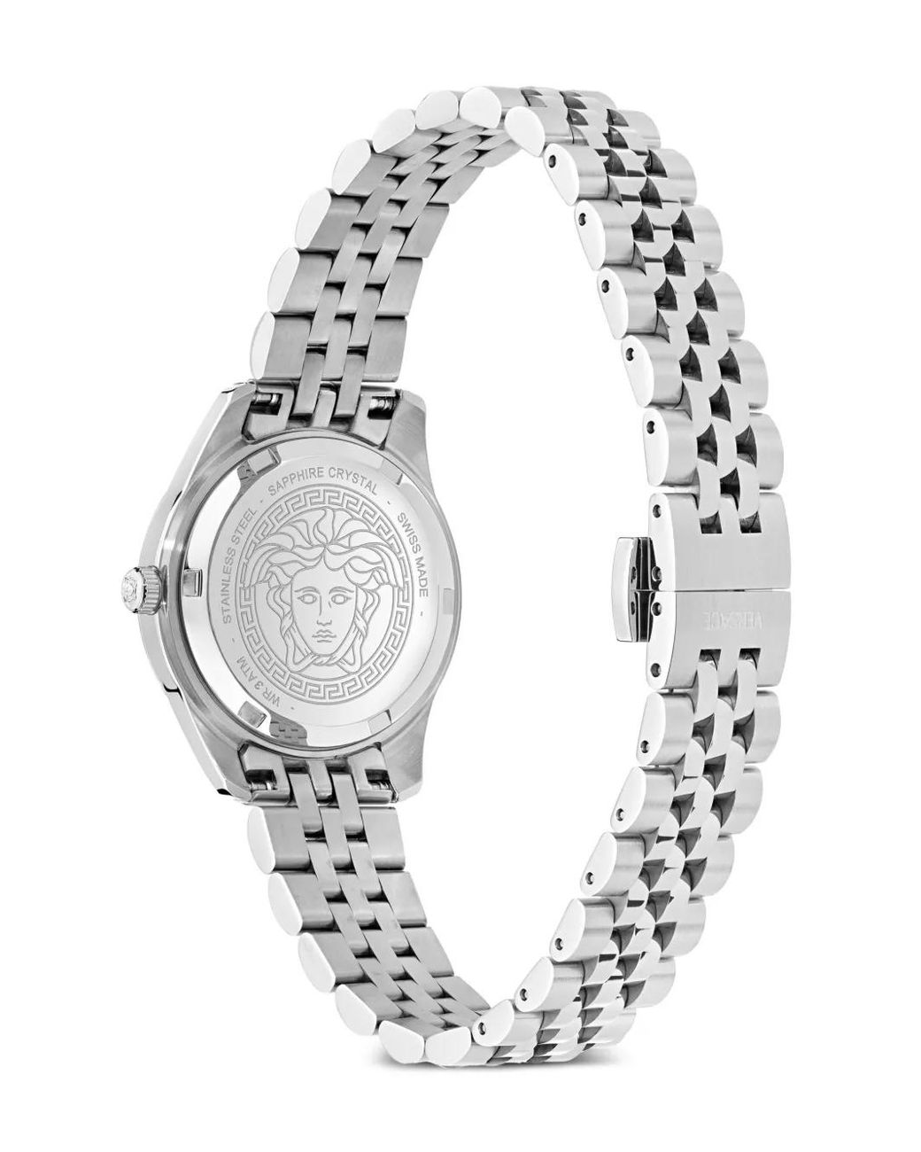 Greca Con Diamanti 30Mm di Versace in White