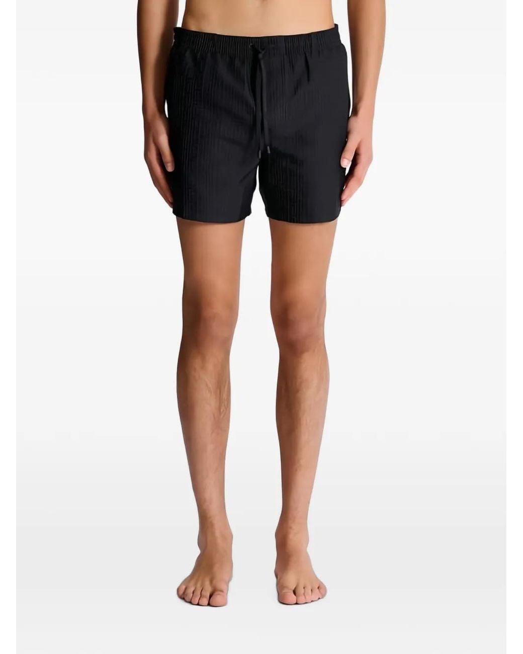 Bañador Pb Labyrinthe Con Monograma Balmain de hombre de color Black