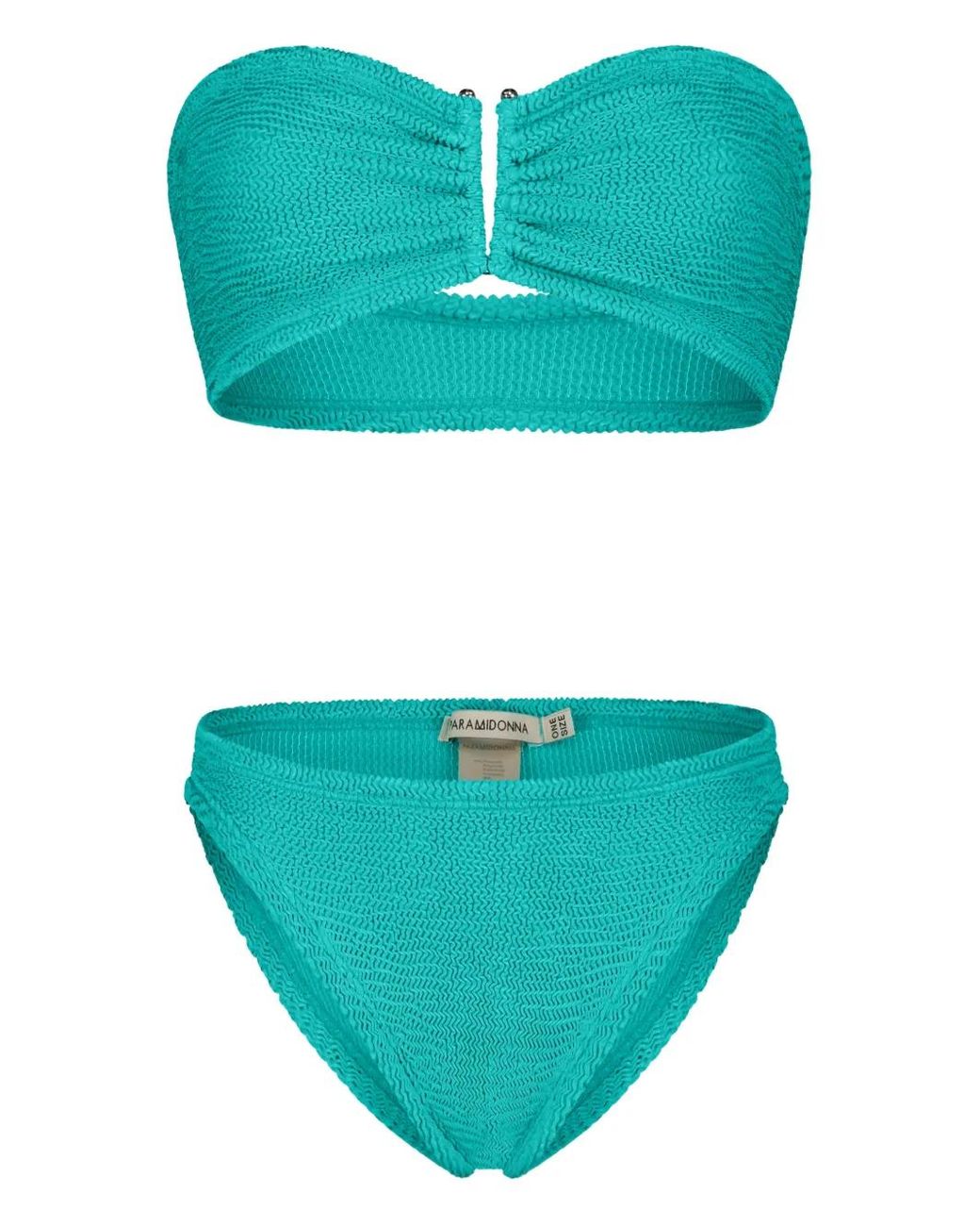 Paramidonna Green Frida Two Pieces Bikini Set