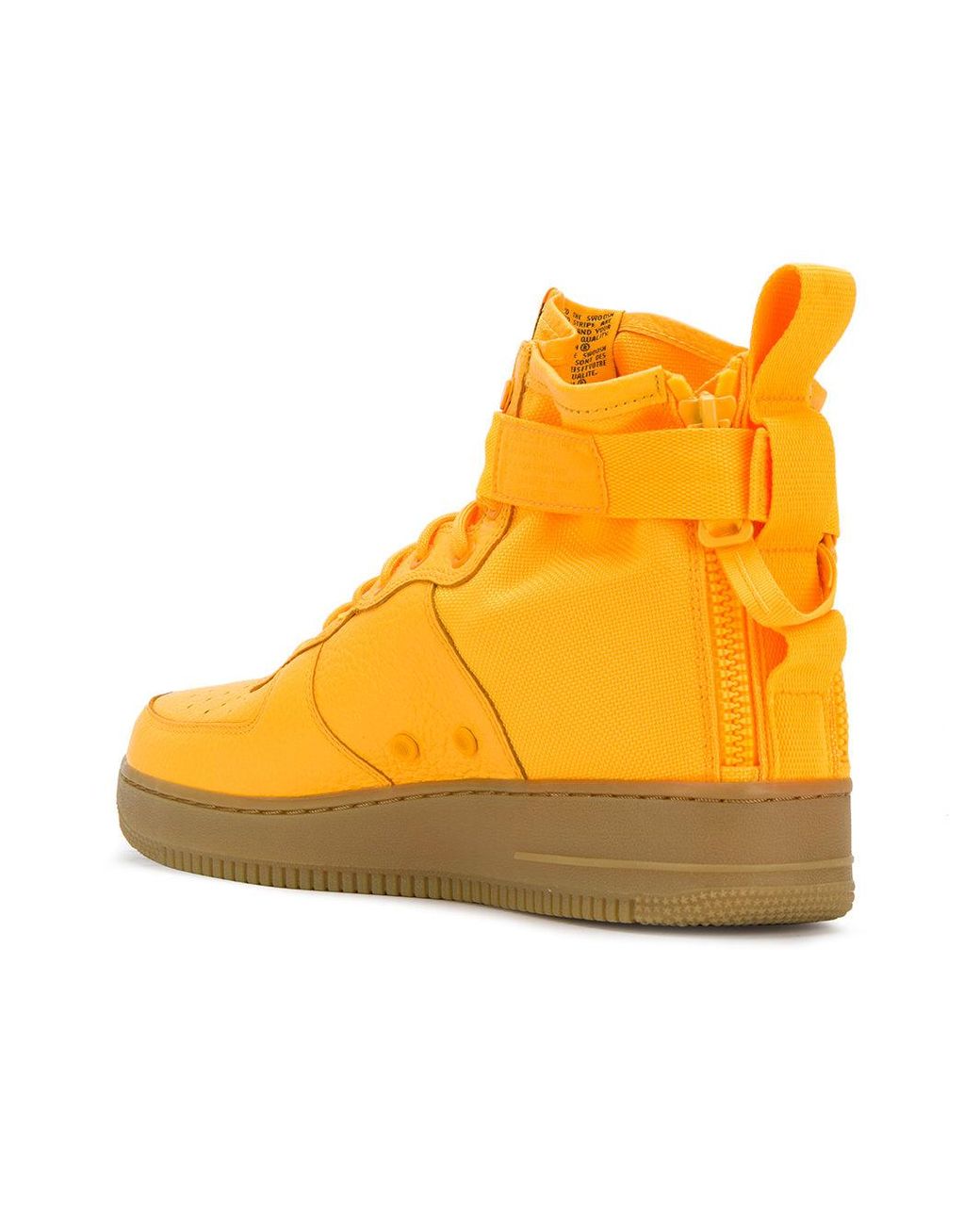 Nike Sf Air Force 1 Mid Obj Sneakers in Yellow for Men | Lyst