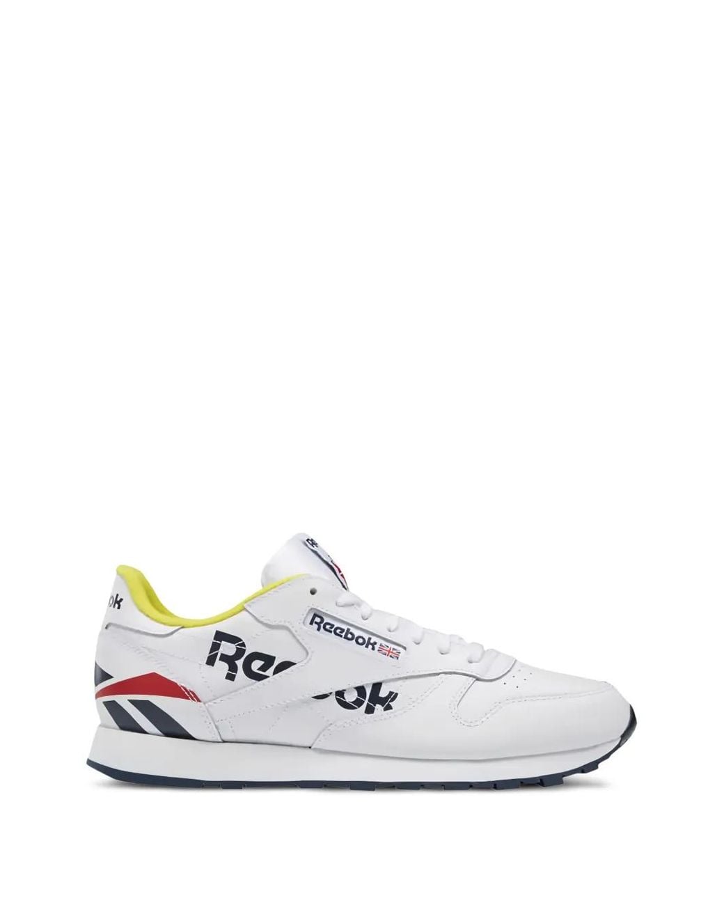 Reebok White Leather Ati Sneakers for men