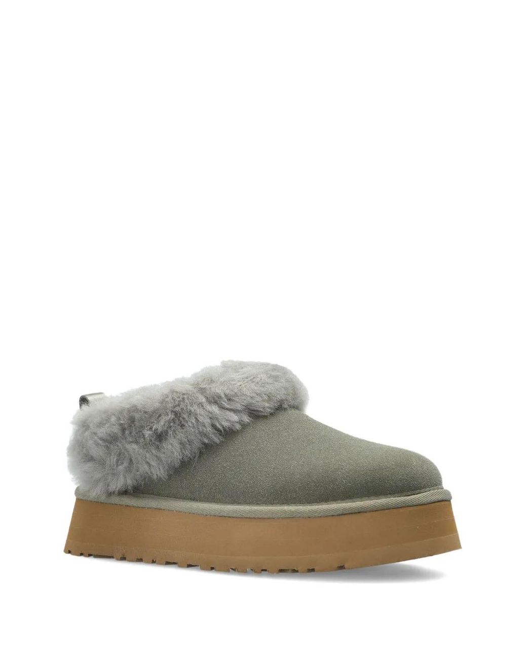 Ugg Gray 45Mm Tazzelle Platform Boots