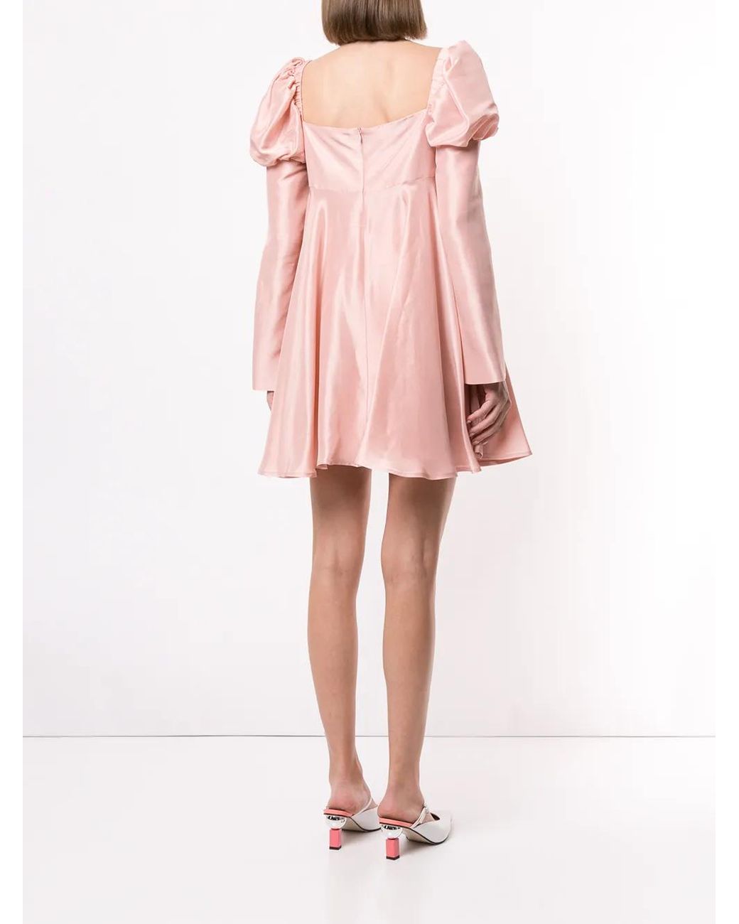 Macgraw Zijden Mini-Jurk in het Pink