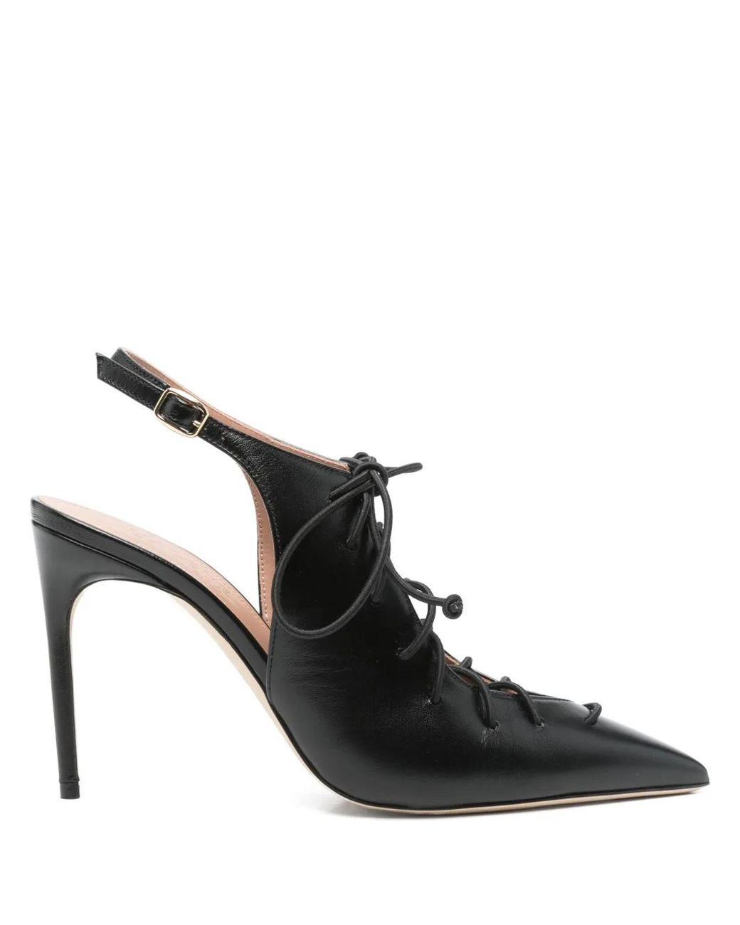 Malone Souliers Black 95Mm Alia Pumps