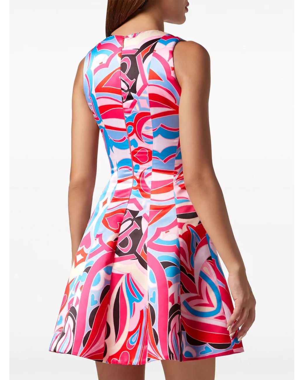 Philipp Plein Red Mini Dress
