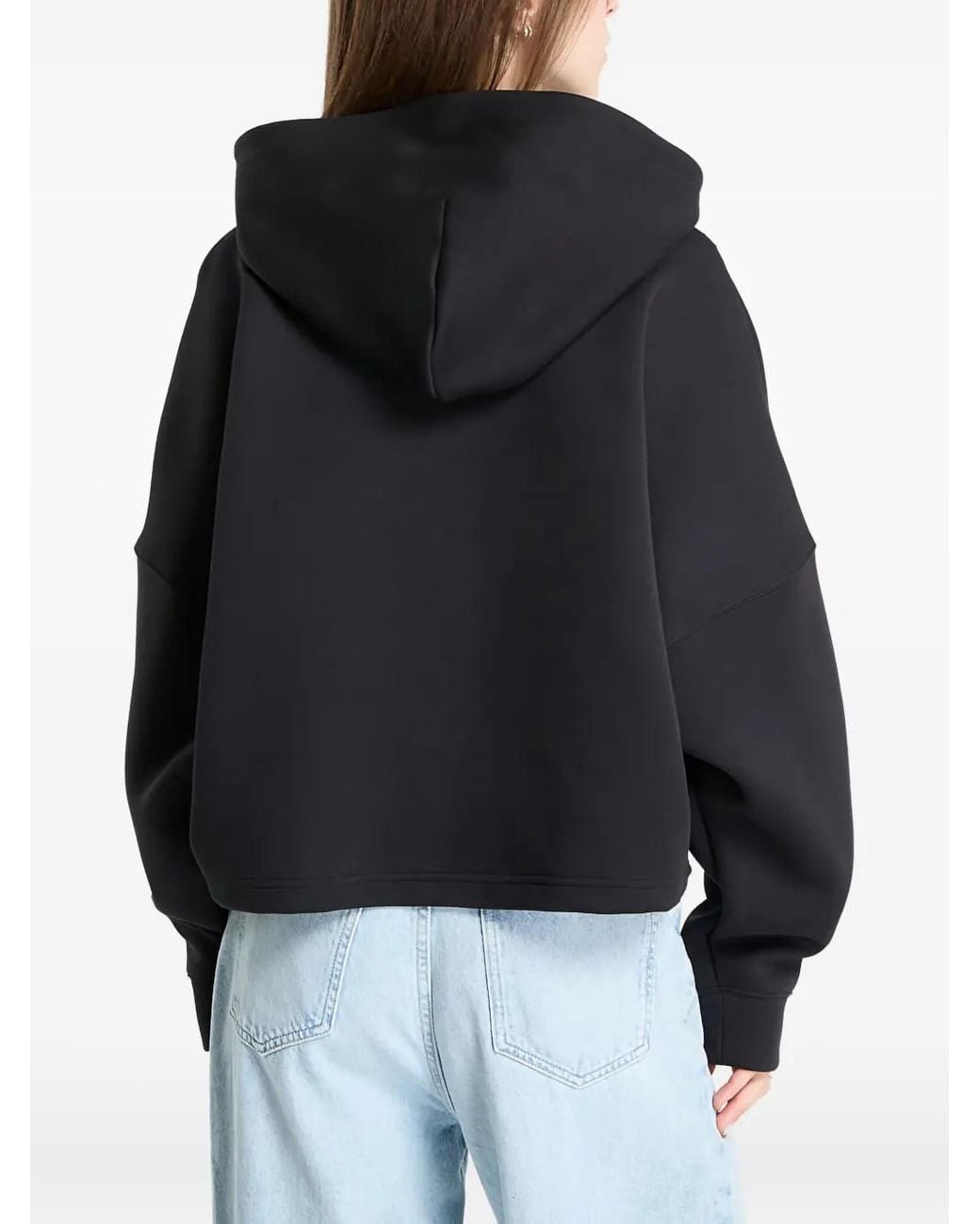 Adidas Black 3-Stripes Hoodie