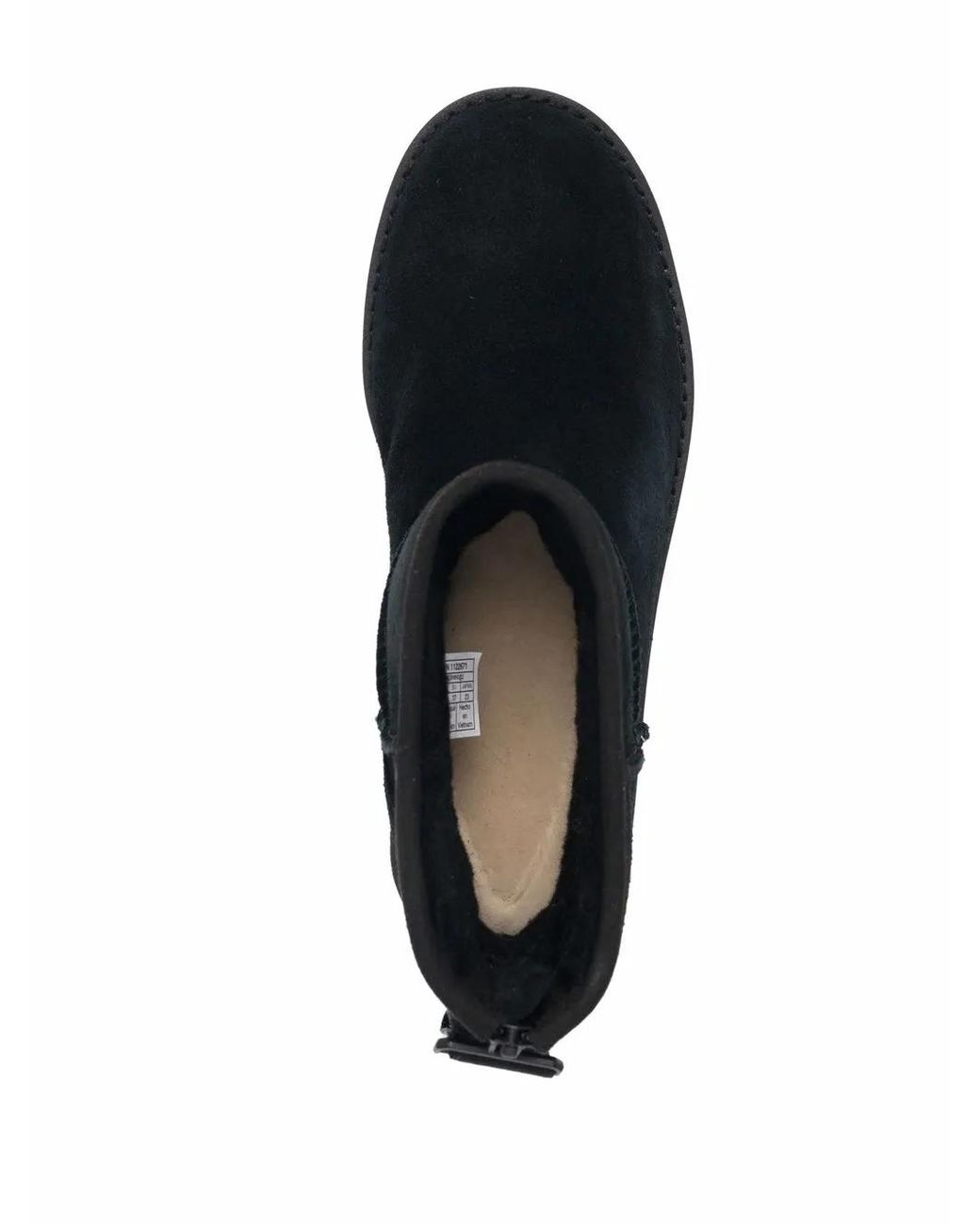 Ugg Black Women's Classic Mini Logo Zip Classic Mini Logo Zip