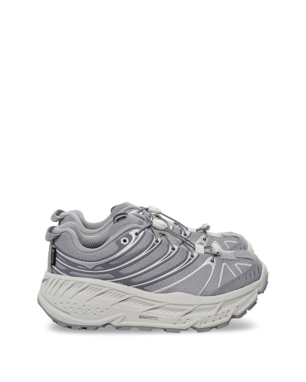 Hoka One One Gray Stinson Evo Gtx Sneakers