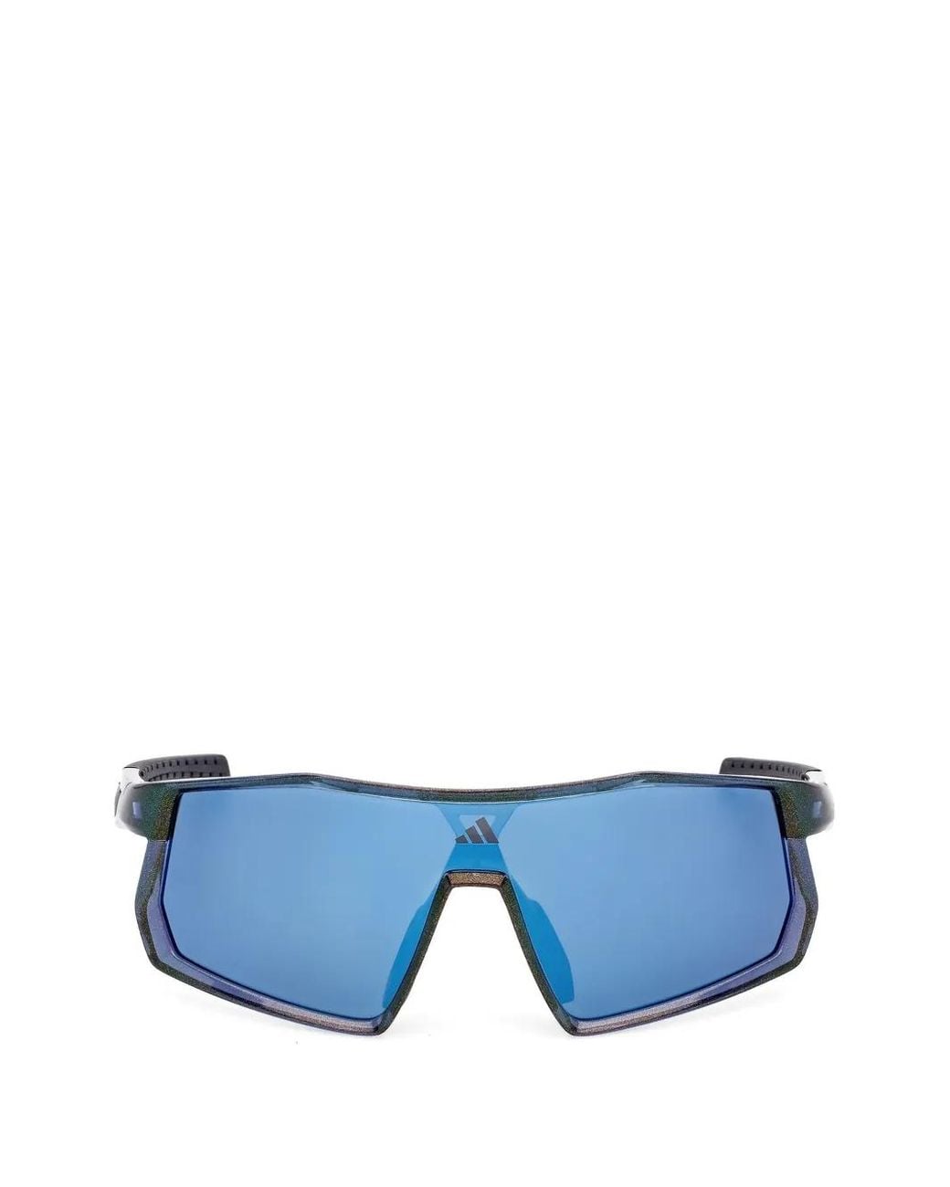 Adidas Blue Kentro S Geometric-Frame Sunglasses