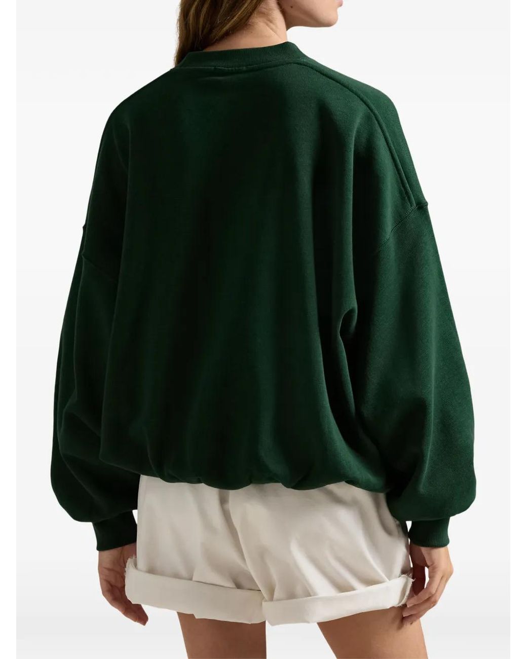 Polo Ralph Lauren Green Logo-Detail Sweater