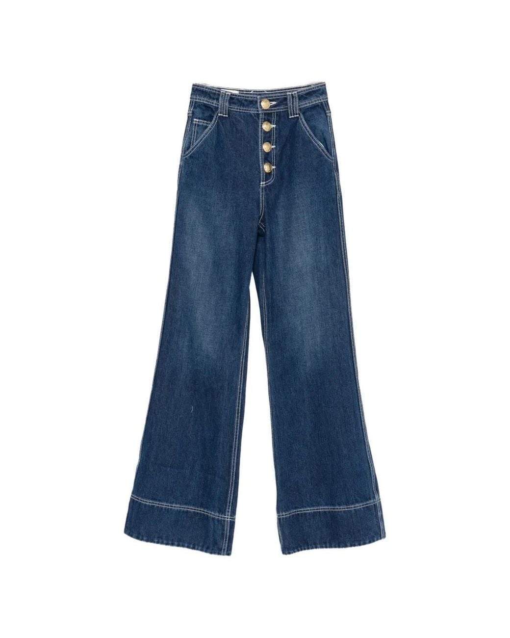 Aje. Blue Rylee Jeans